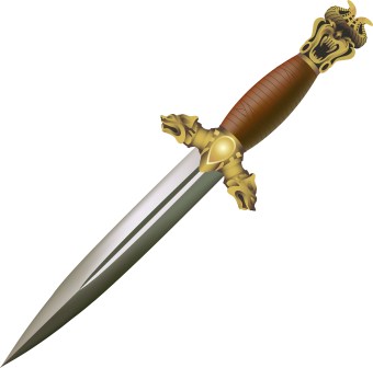 340x336 Dagger Clipart 3