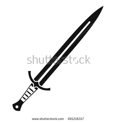 450x470 Dagger Clipart European