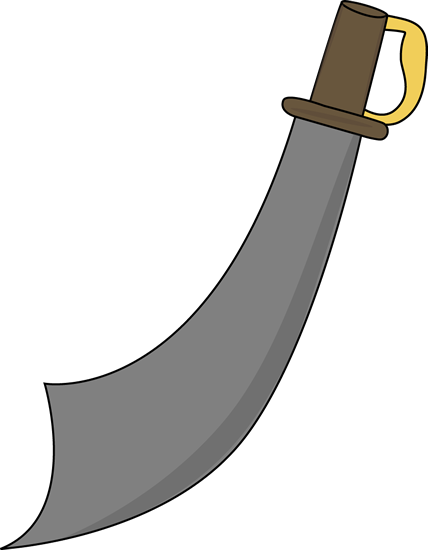 428x550 Pirate Dagger Clipart Clipartfest 3