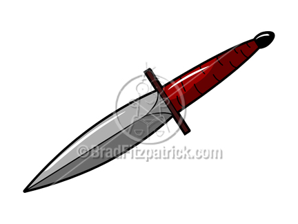 432x324 Royalty Free Knife Stock Illustration Cartoon Knife