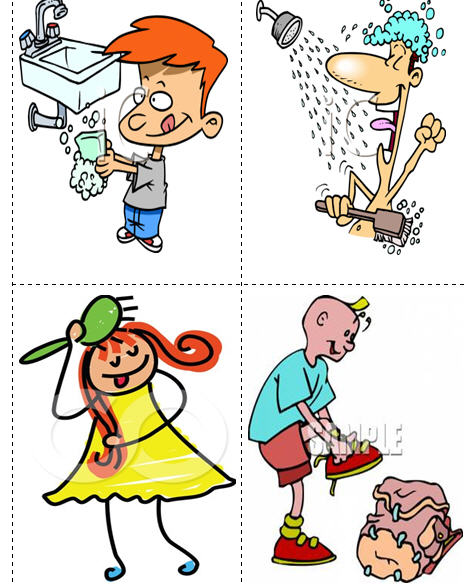 465x586 Morning Clipart Daily Activity