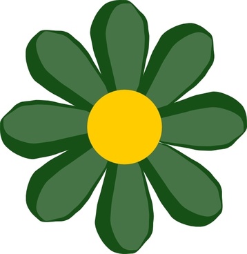 358x368 Daisy Flower Clip Art Free Vector Download (214,003 Free Vector