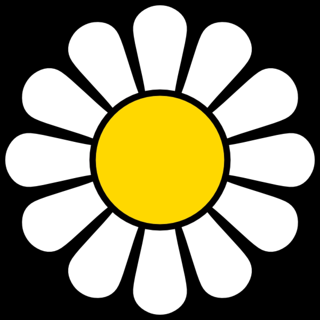 1024x1024 Daisy Clipart Animated