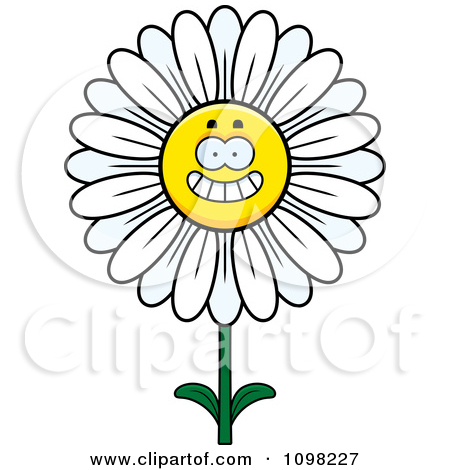450x470 Clip Art Daisy