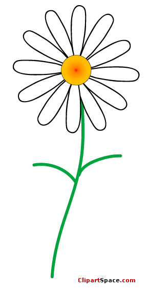 289x569 Clipart Daisy Flower
