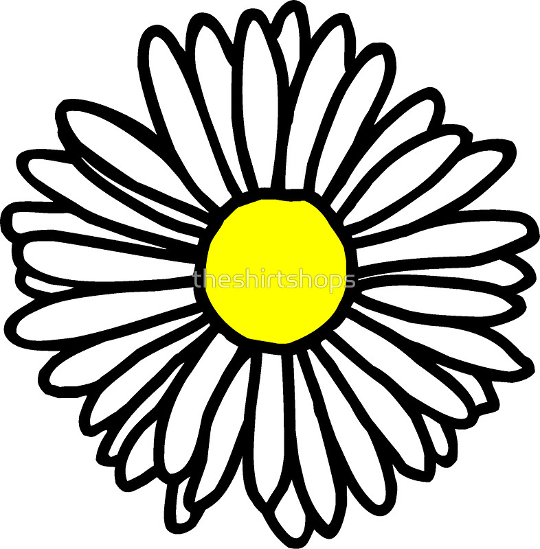786x800 Daisy And Daisies Stickers By Theshirtshops Redbubble