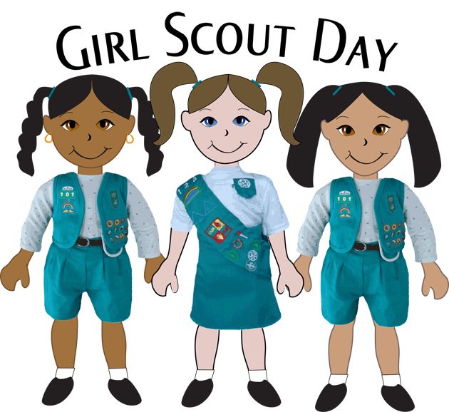 630x578 Girl Scouts Of The World Clipart