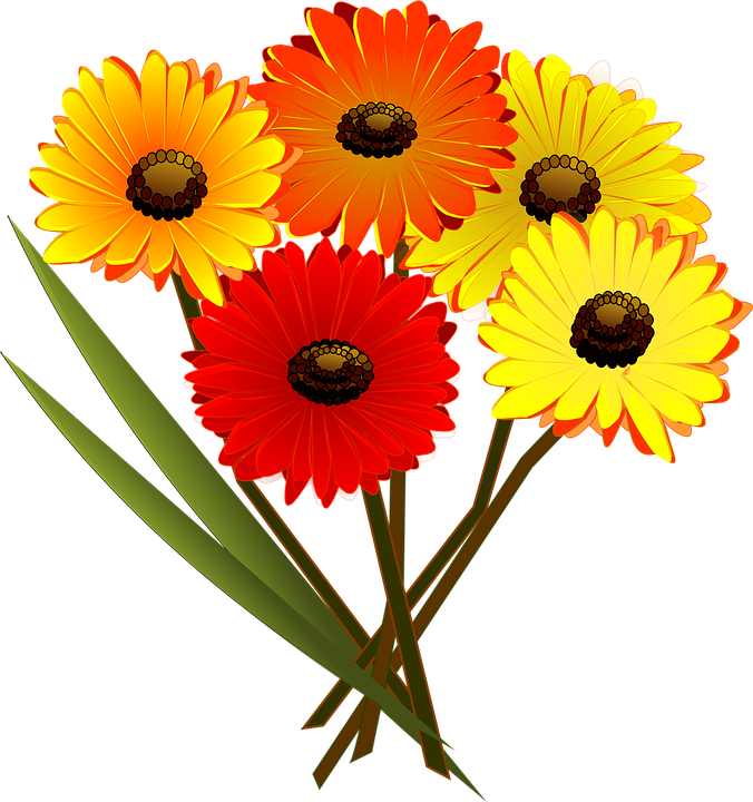 676x720 Daisy Clipart Flower Bouquet