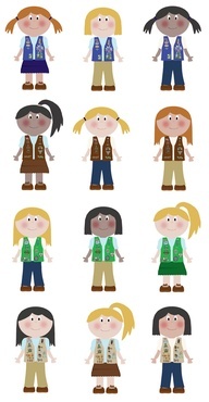 192x370 161 Best Girl Scout Clip Art