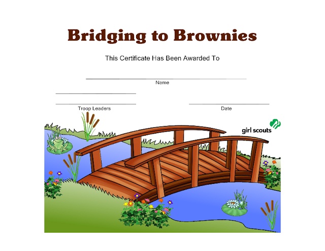 640x494 Bridging Clipart Girl Scout