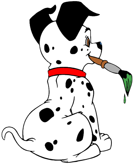 471x575 101 Dalmatians Puppies Clip Art 6 Disney Clip Art Galore