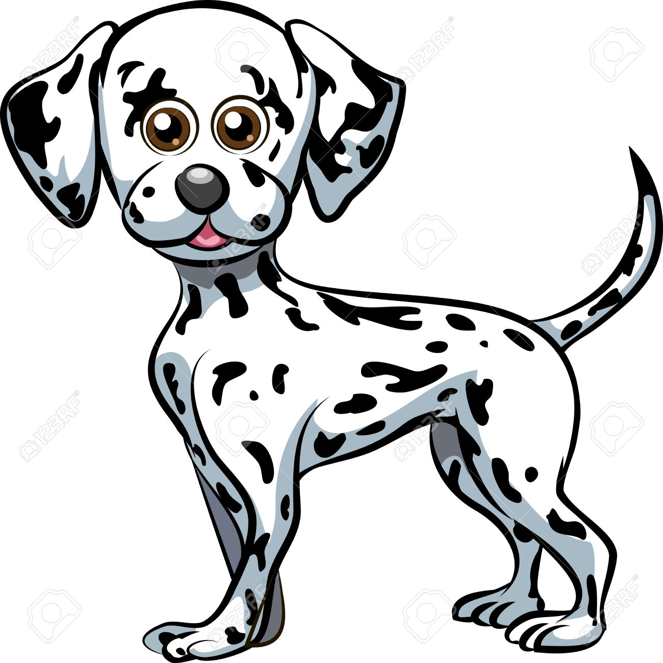 1300x1300 Dalmation Clipart Cute Puppy