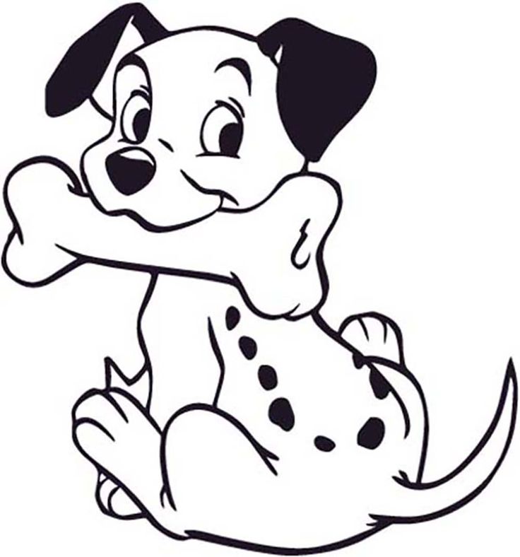 736x788 White Clipart Dalmatian