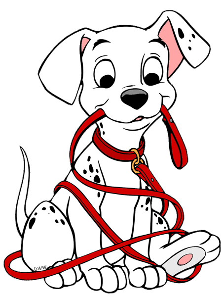 450x600 101 Dalmatians Puppies Clip Art 3 Disney Clip Art Galore