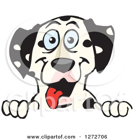 450x470 Dalmatian Clipart Happy Puppy