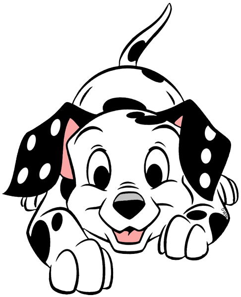 486x599 101 Dalmatians Puppies Clip Art Disney Clip Art Galore