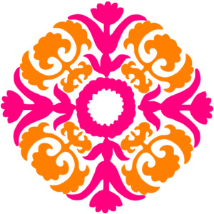 300x300 Damask Clipart Flourishes