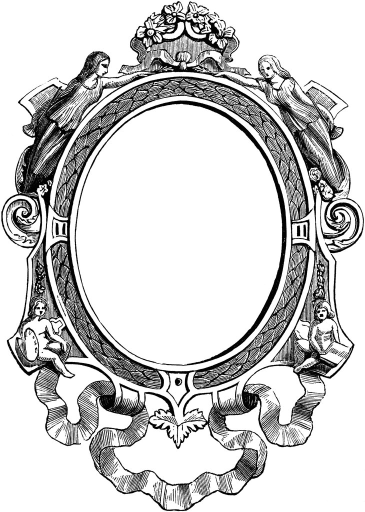 730x1024 Miniature Frame Clipart Etc