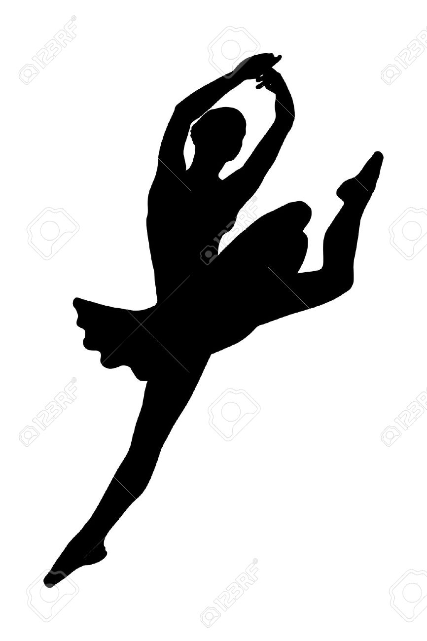 866x1300 Jumping Silhouette Clipart