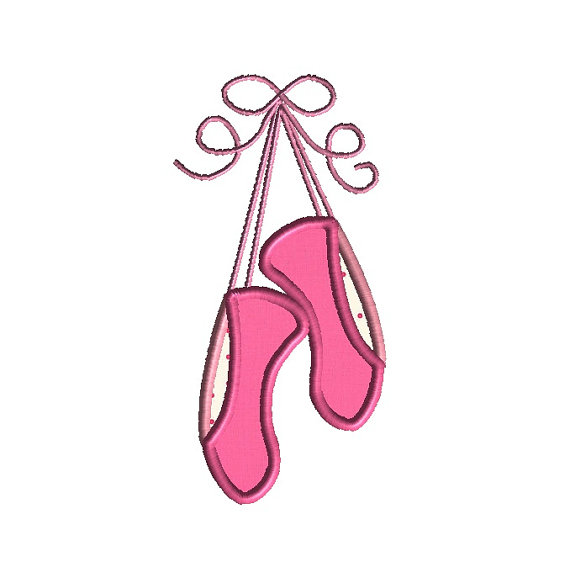 570x583 Ballerine Clipart Ballet Slipper