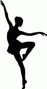 160x300 Silhouette Ballerina 1