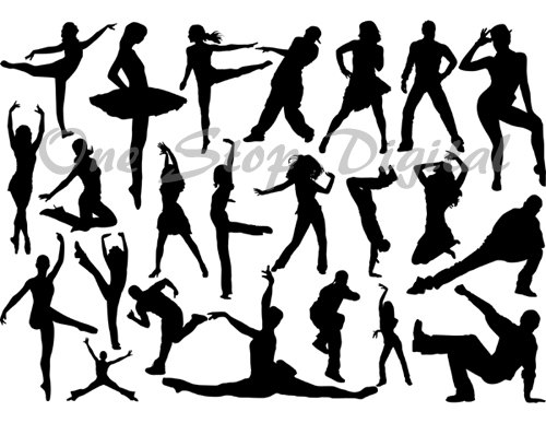 500x387 Dancer Clipart Easy
