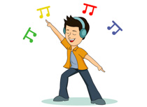 210x153 Kids Dancing Clipart Collection