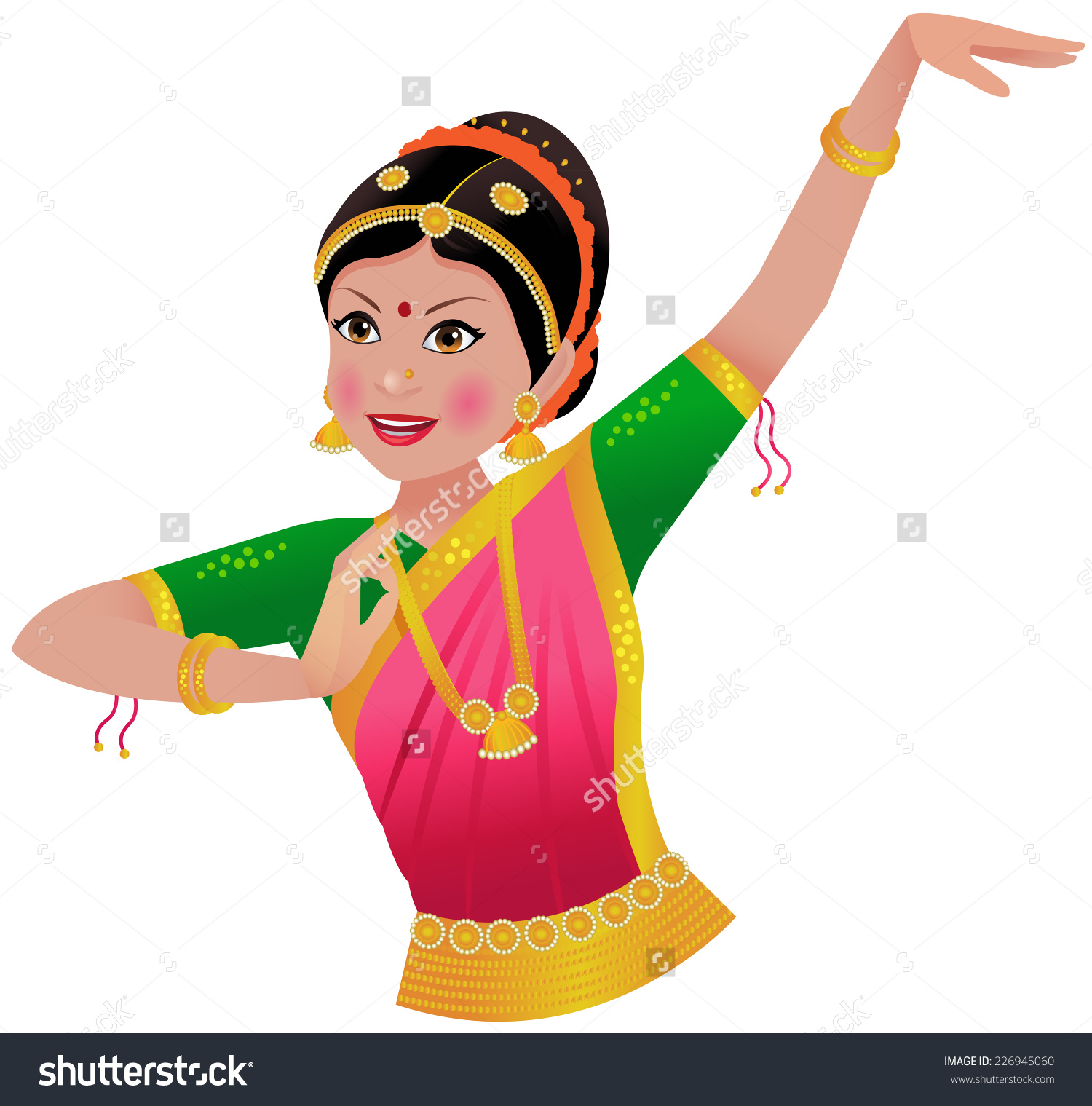 1500x1519 Traditional Dance Clipart