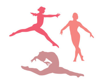 340x270 Dance Clip Art Silhouette Silhouette Female Dancer Cameo