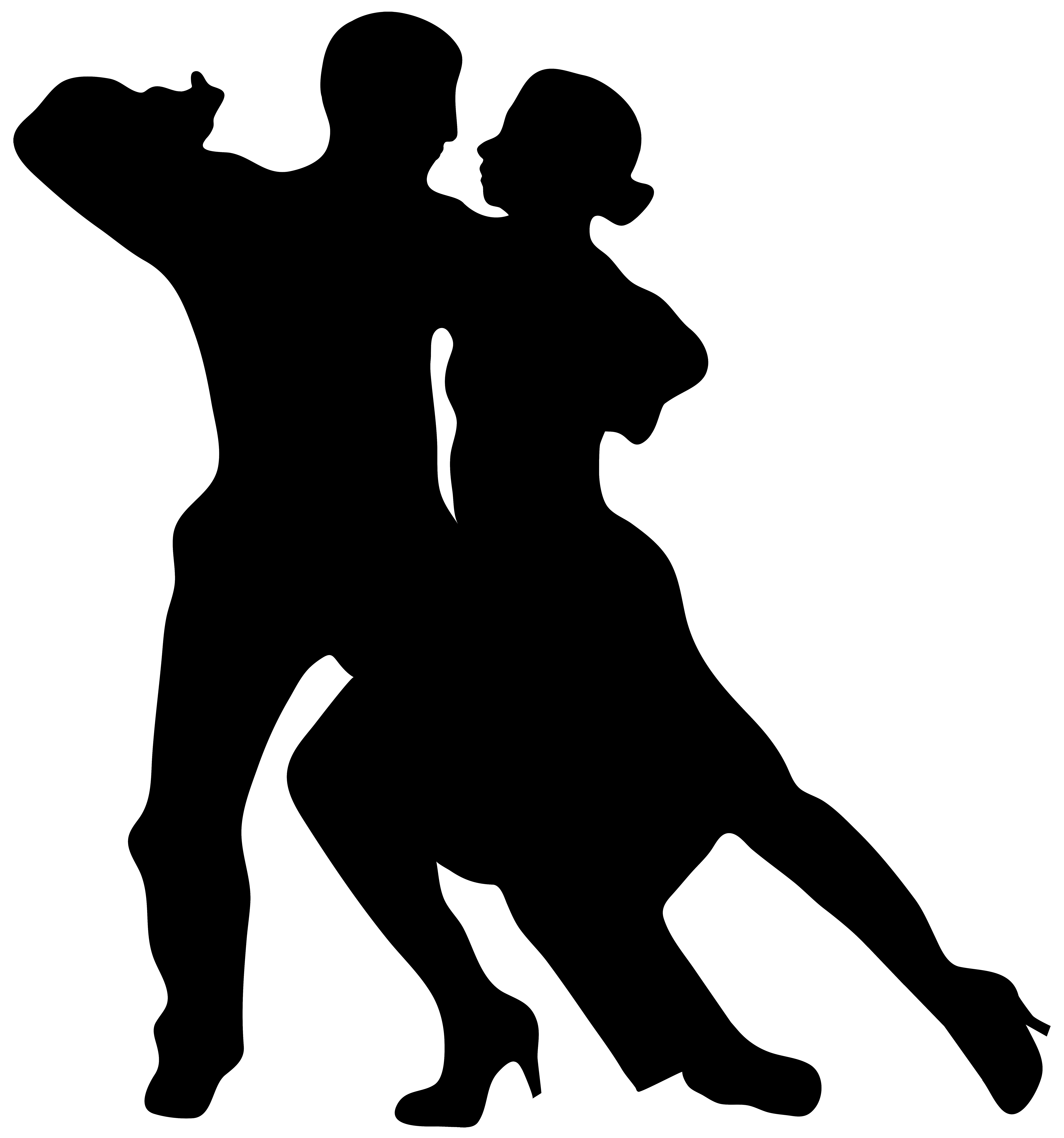 7484x8000 Dancing Couple Silhouette Png Clip Art Imageu200b Gallery