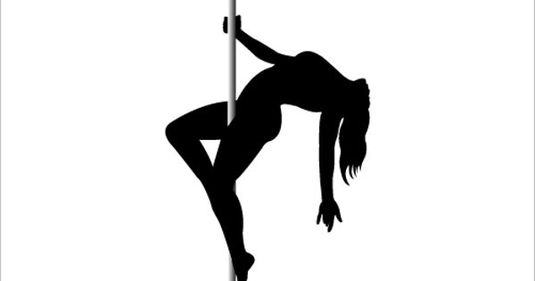 600x315 Pole Dancer Silhouette Clip Art