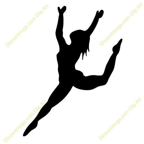 500x500 Dancer Clipart Jump