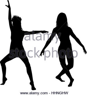 300x332 Silhouette Outline Happy Joy Dancer Child Kid Step