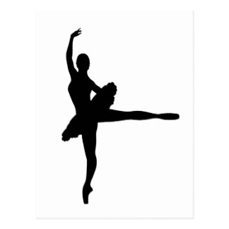 324x324 Dancers Silhouette Postcards Zazzle