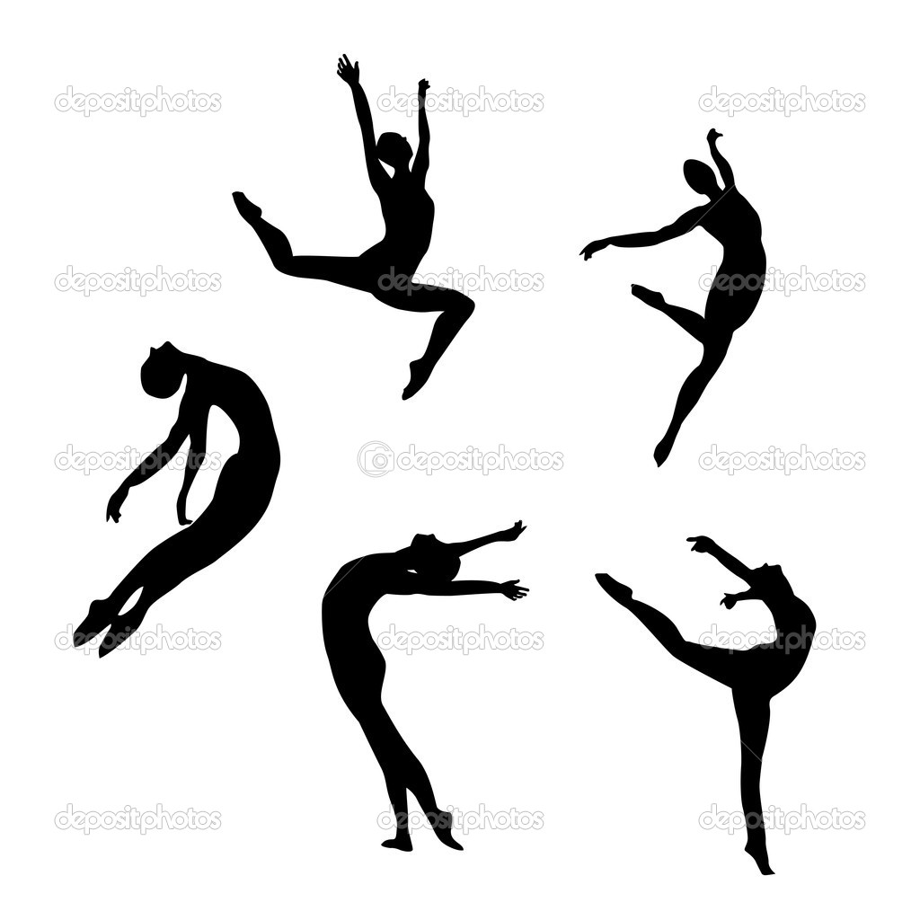 1024x1024 Clip Art Dancer Turning Clipart
