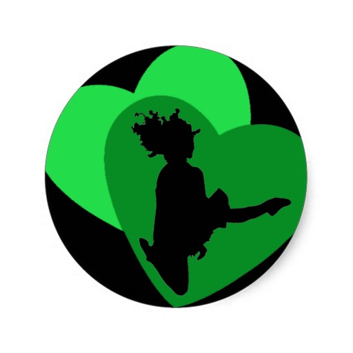 512x512 Irish Dancer Silhouette