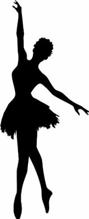 184x450 Ballet Dancer Clipart