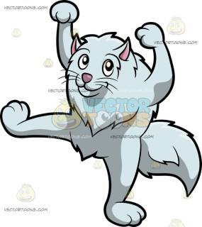 285x320 Dancing Animal Clipart