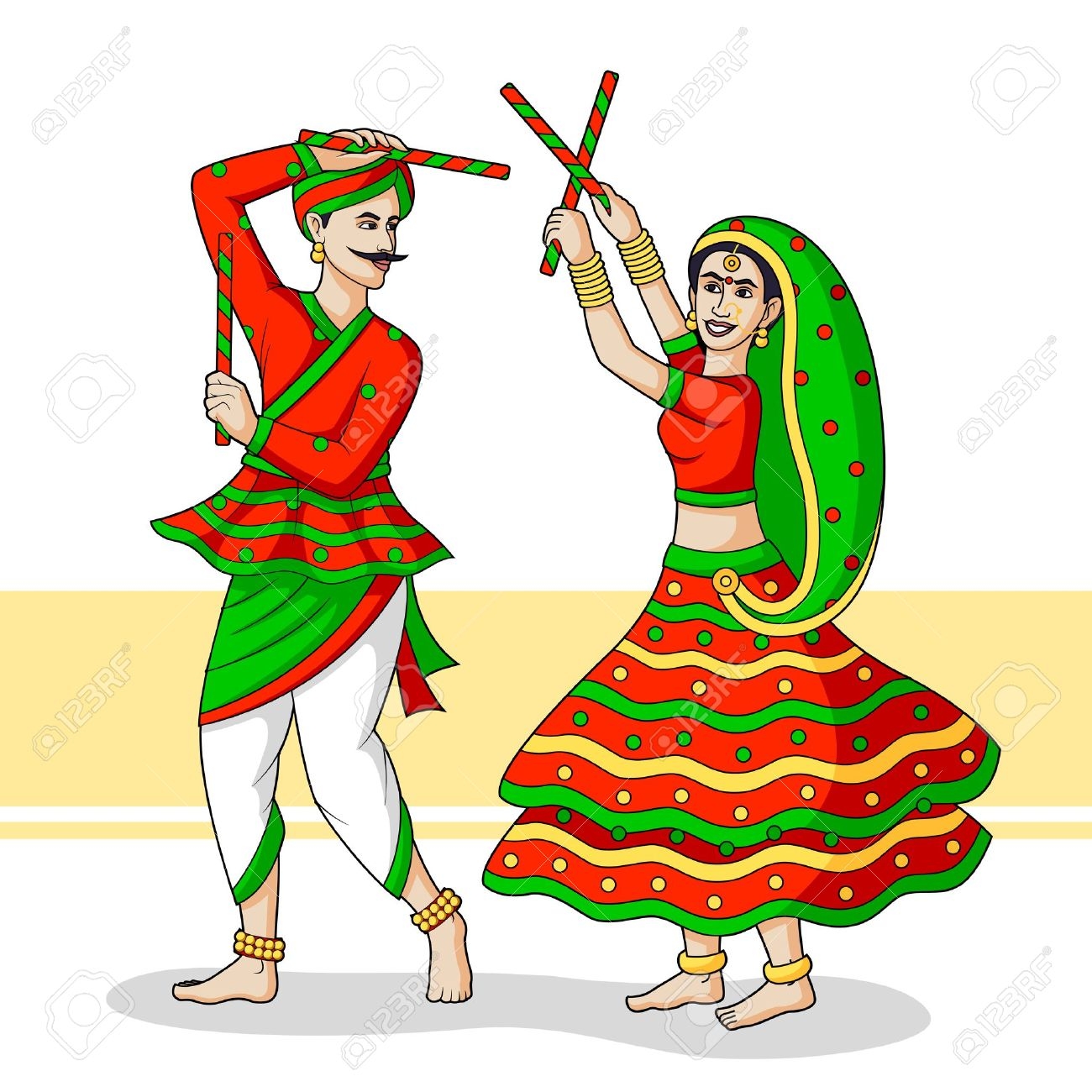 1300x1300 Danse Clipart Gujarati