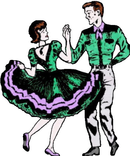 416x500 Dancing Square Dance Clip Art Pg 1