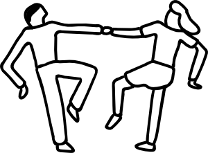 300x221 Dancers Clip Art