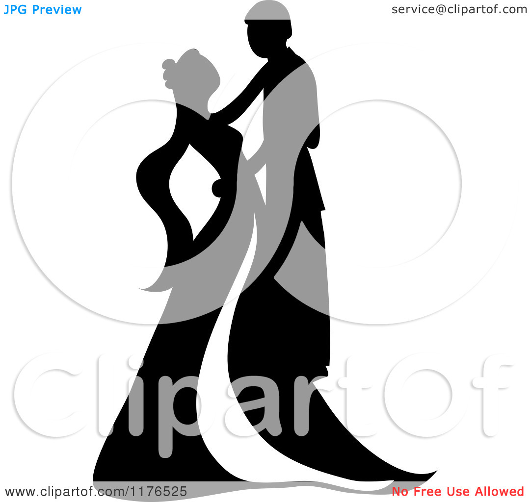 1080x1024 Dancing Couple Black And White Clipart