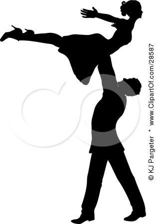 313x450 Dancing Couple Clipart