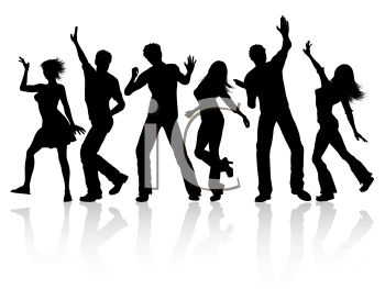 350x263 Clipart Of People Dancing