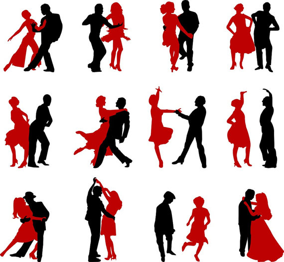 570x526 Dancers Clip Art Graphics Dancing People Clipart Scrapbook
