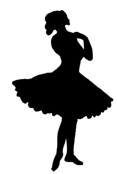 389x576 Ballerina Clipart Dancing Lady