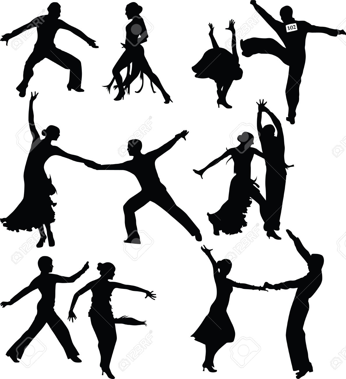 1188x1300 Shaow Clipart Dance Shadow