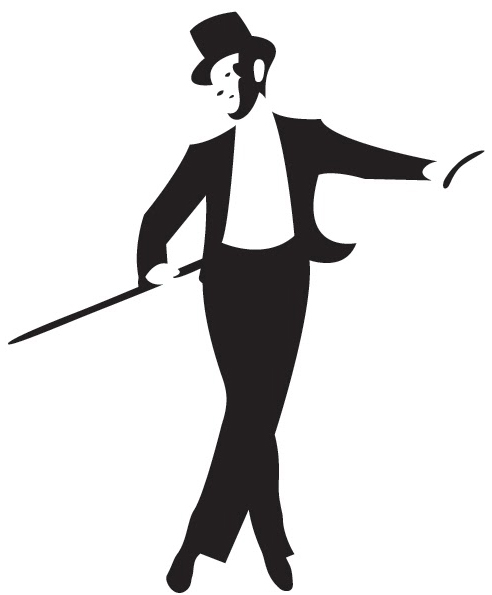 492x595 Tap Dancer Silhouette Clip Art