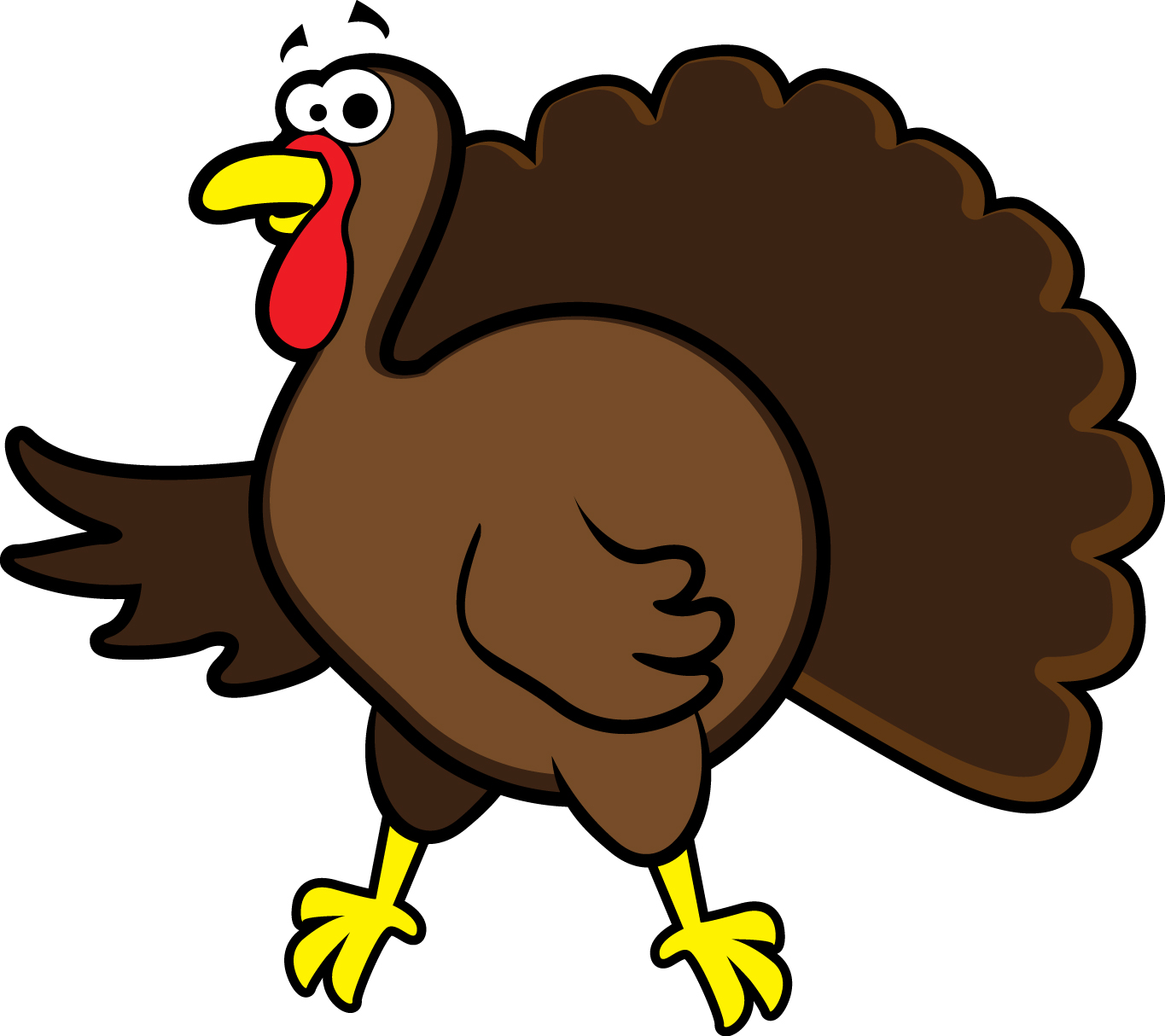 1365x1214 Dancing Clipart Turkey