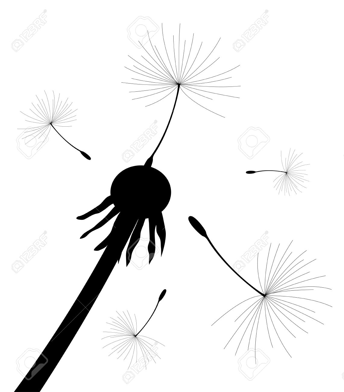 1141x1300 Dandelion Clip Art Single Cliparts